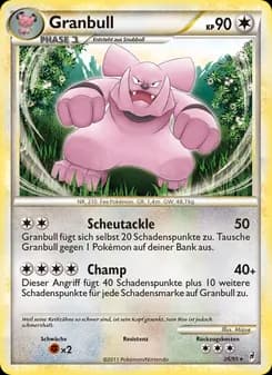 Granbull card in German