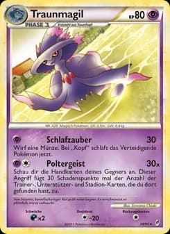 Traunmagil card in German