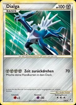 Dialga card in German