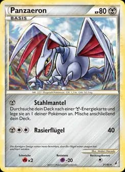 Panzaeron card in German