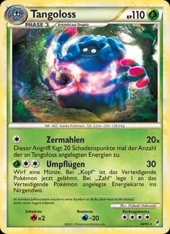 Tangoloss card in German