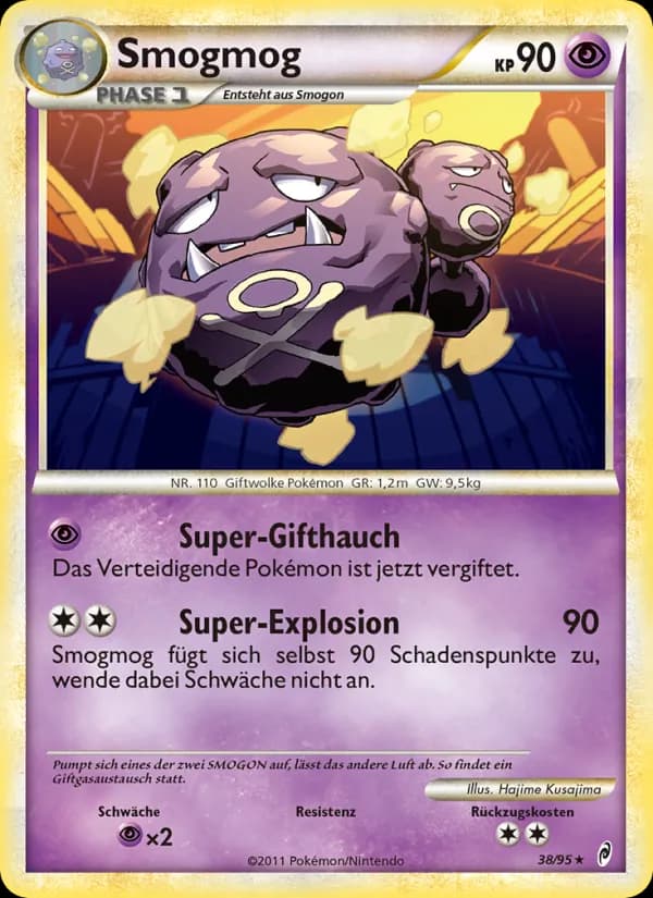 Smogmog card in German