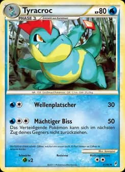 Tyracroc card in German