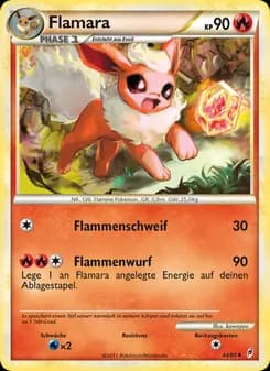Flamara card in German