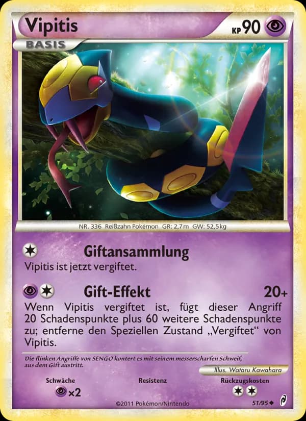 Vipitis card in German