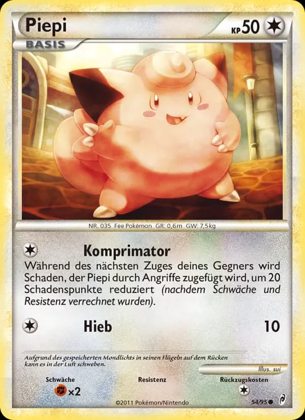 Piepi card in German