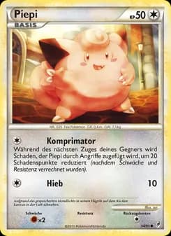 Piepi card in German