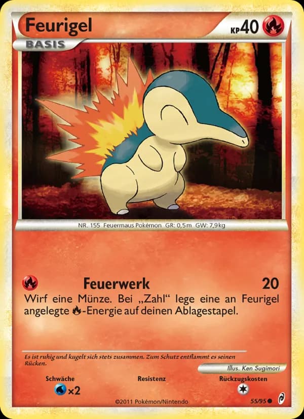Feurigel card in German