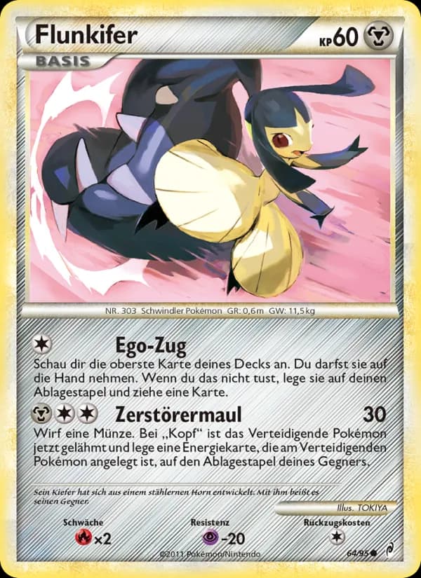 Flunkifer card in German