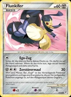 Flunkifer card in German