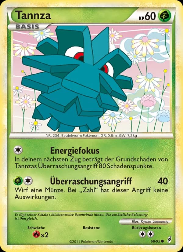 Tannza card in German