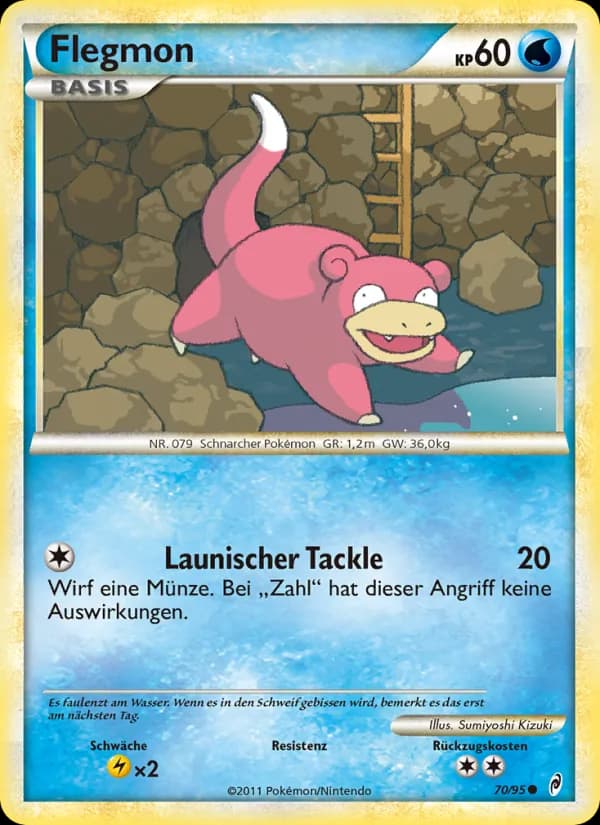 Flegmon card in German