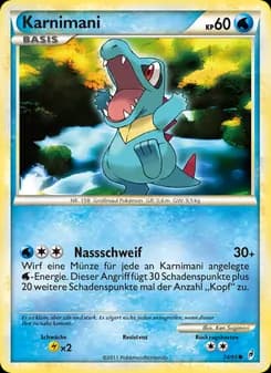 Karnimani card in German