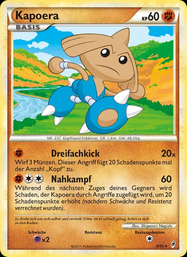 Kapoera card in German