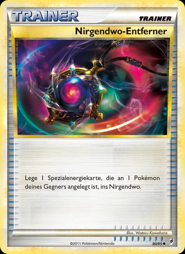 Nirgendwo-Entferner card in German