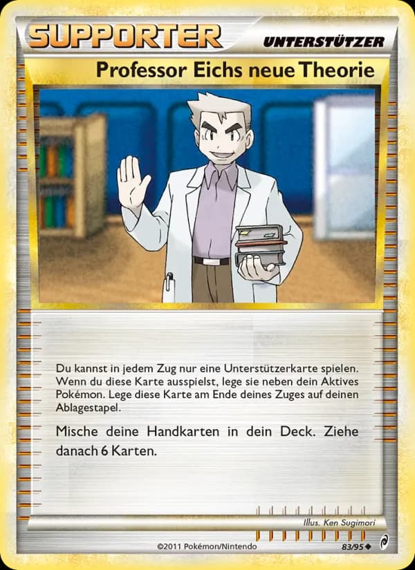 Professor Eichs neue Theorie card in German