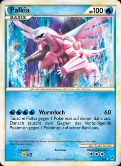 Palkia card in German