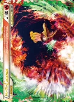 Ho-Oh LEGENDE card in German