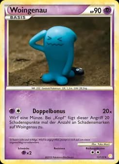 Woingenau card in German
