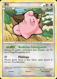 Pii card in German