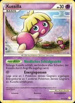 Kussilla card in German