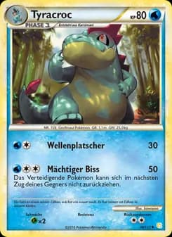Tyracroc card in German