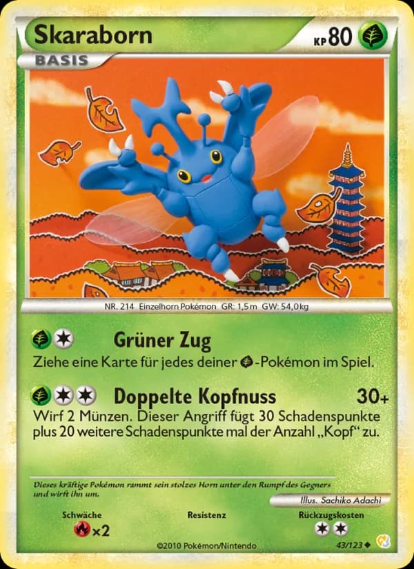 Skaraborn card in German