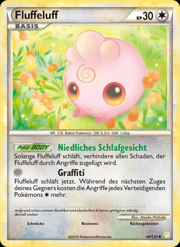 Fluffeluff card in German