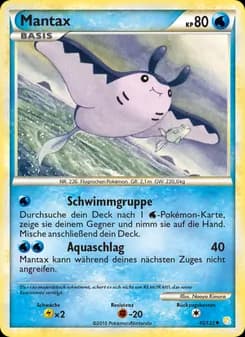 Mantax card in German
