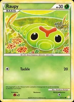 Raupy card in German