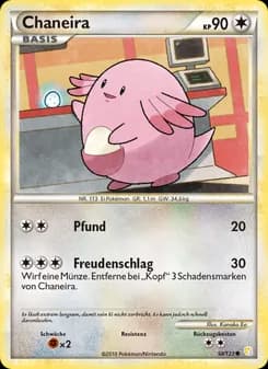 Chaneira card in German
