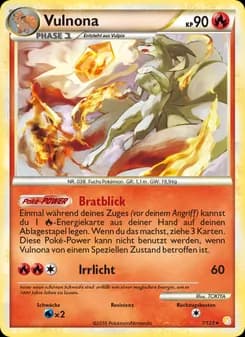 Vulnona card in German