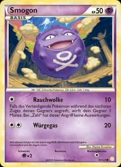 Smogon card in German