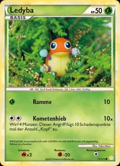 Ledyba card in German
