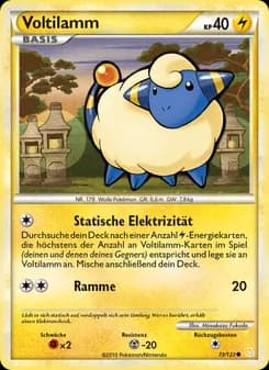 Voltilamm card in German