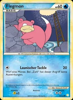 Flegmon card in German
