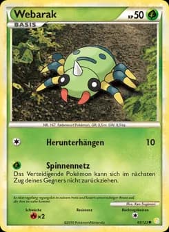 Webarak card in German