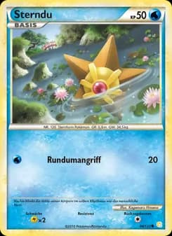 Sterndu card in German