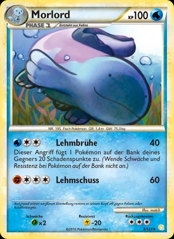 Morlord card in German
