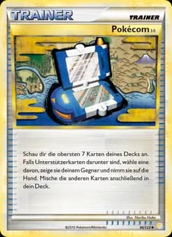 Pokécom 3.0 card in German