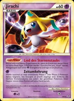 Jirachi card in German