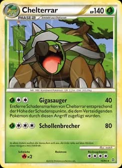 Chelterrar card in German