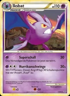 Iksbat card in German
