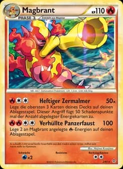 Magbrant card in German