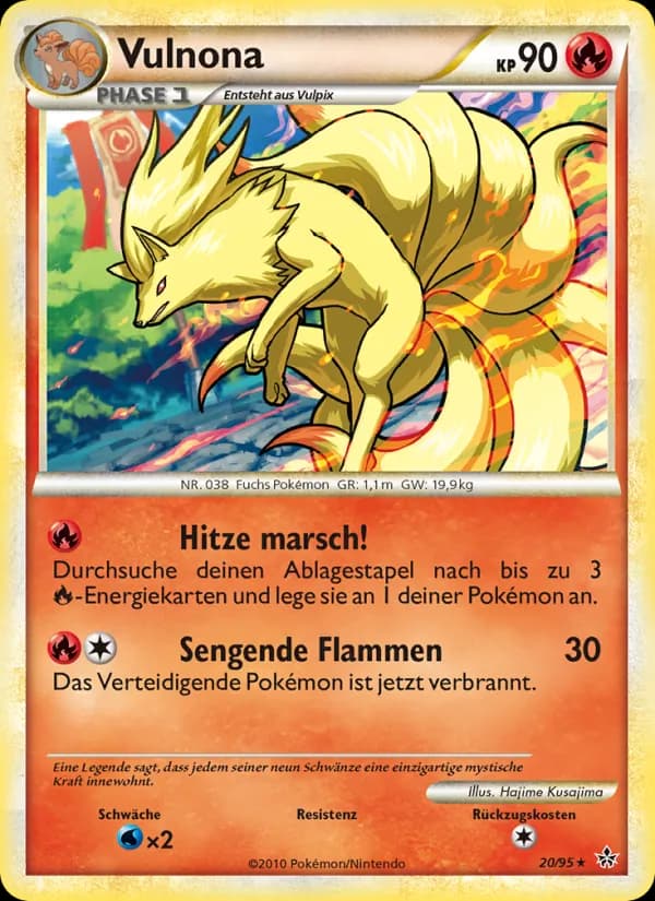 Vulnona card in German