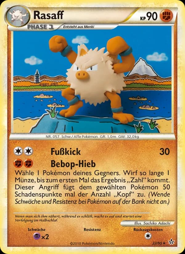 Rasaff card in German