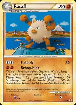 Rasaff card in German
