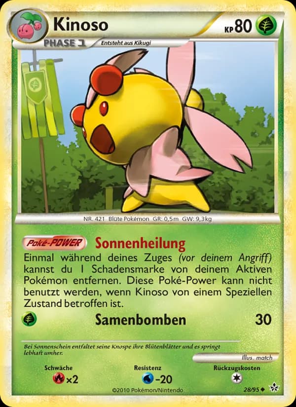 Kinoso card in German
