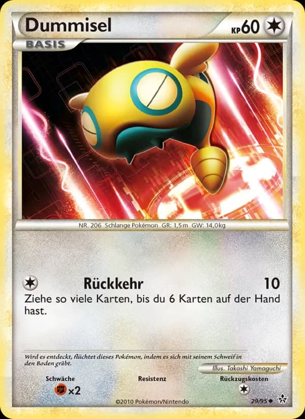 Dummisel card in German