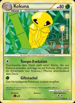 Kokuna card in German